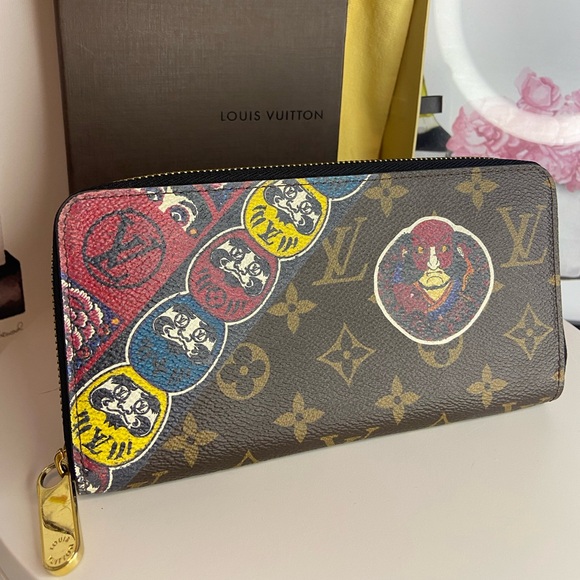 Louis Vuitton Rare EUC Limited Edition Kansai Kabuki Zippy Wallet - Picture 7 of 15